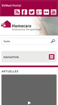 Mobile Screenshot of perspektive-homecare.de